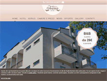 Tablet Screenshot of hotelivanamisano.com